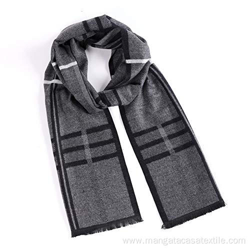 100% viscose high quality business men's scarf